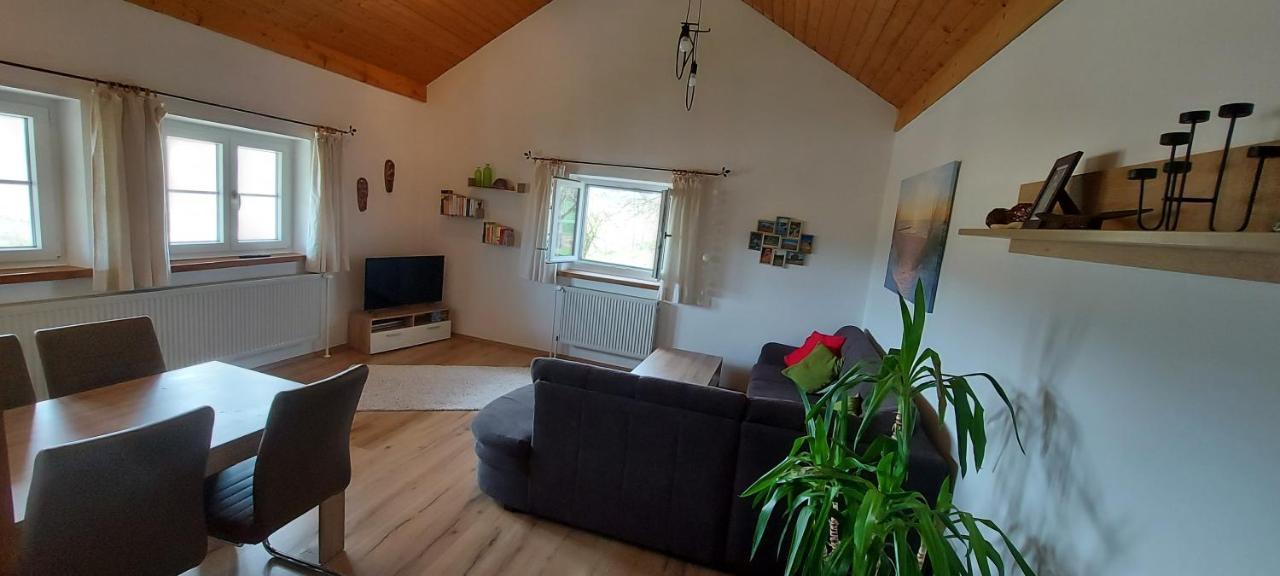 Ruhig Gelegene Ferienwohnung Im Gruenen Mit Terrasse Und Kleinem Garten Rotthalmuenster Dış mekan fotoğraf